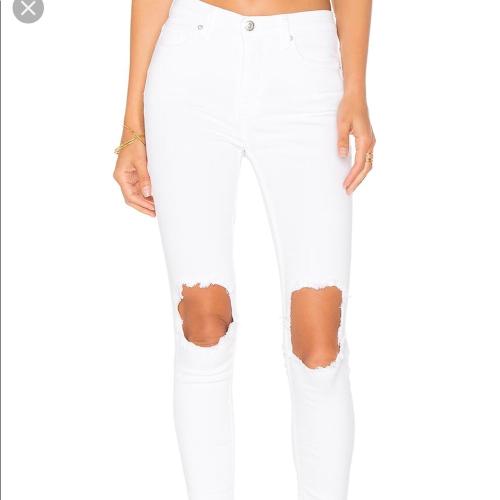 Free people white jean
